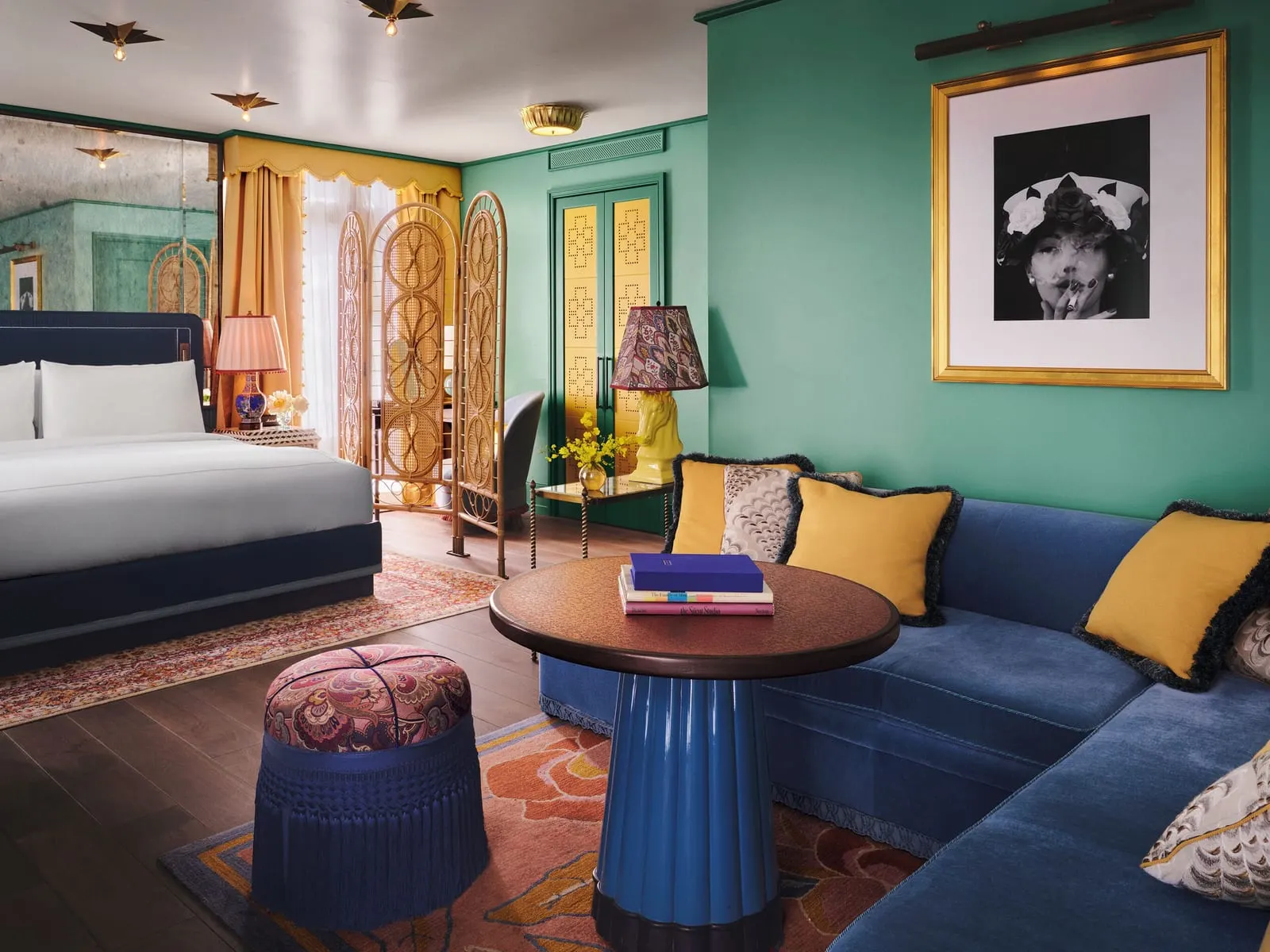 The Fifth Avenue Hotel: A guest room