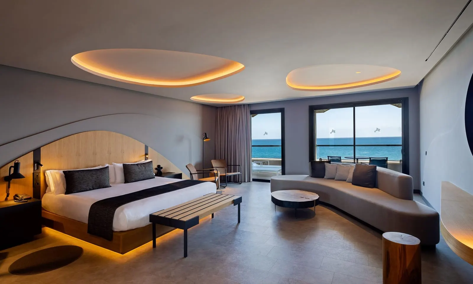 Hotel Faro, a Lopesan Collection Hotel: A Junior Suite facing the sea