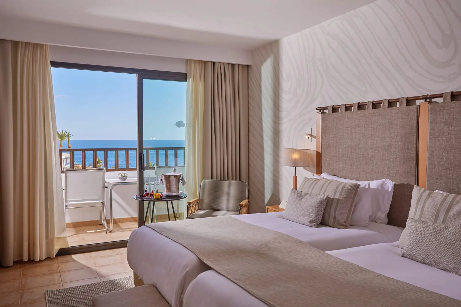 Secrets Lanzarote Resort & Spa: A Double Ocean View with its terrace