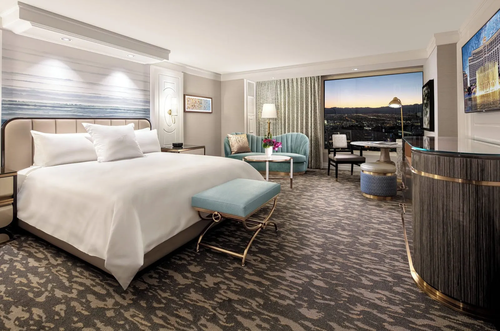 Bellagio: A remodelled Premier King room