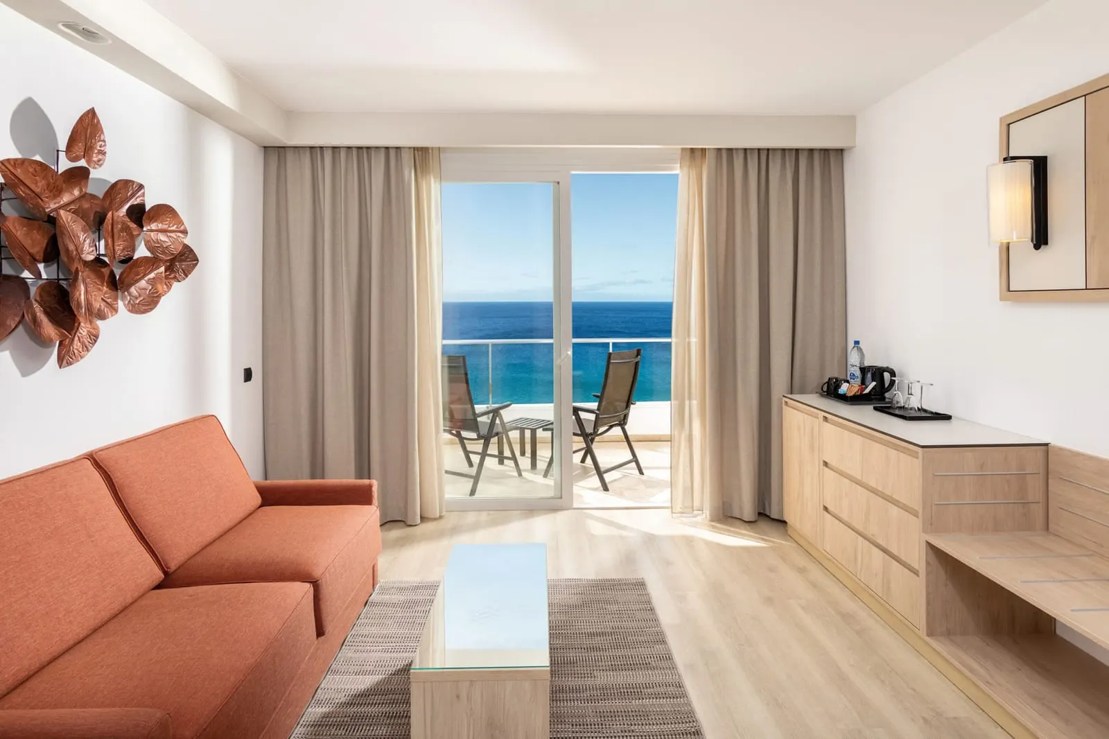 Hotel Riu Palace Jandia: A Double Room with sea view and its balcony