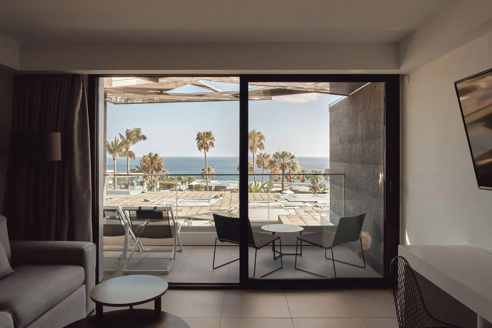 La Isla y el Mar Hotel Boutique: A Suite Excellence Atlantic looking out to sea