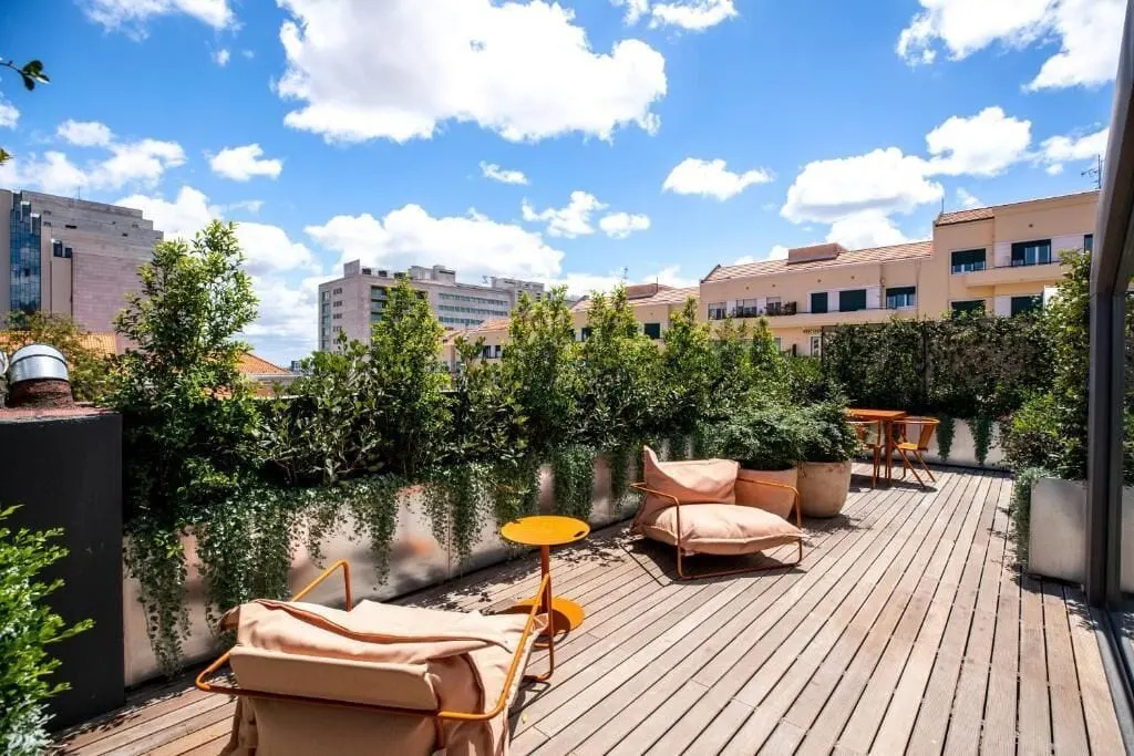Sublime Lisboa: The rooftop terrace