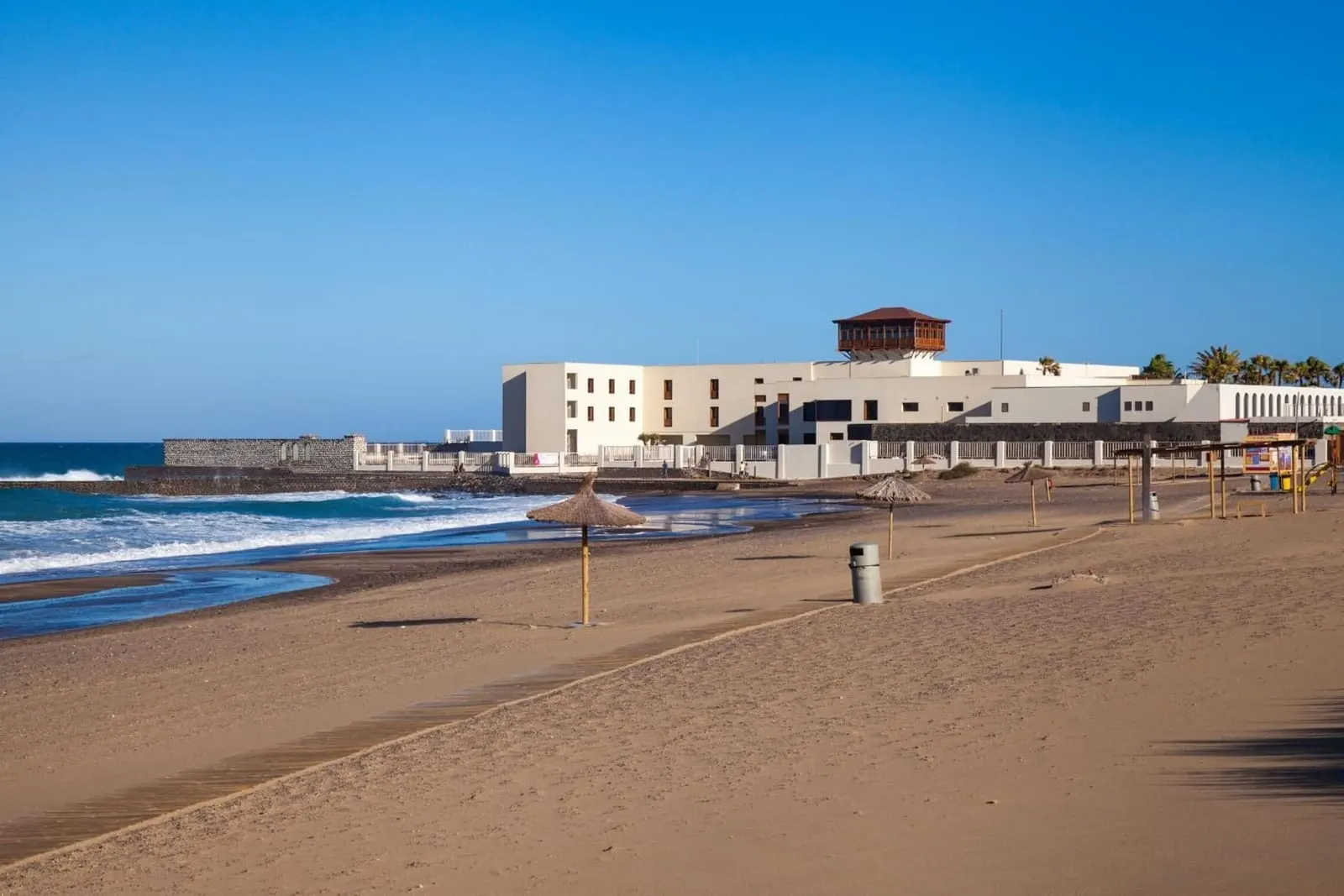 El Mirador de Fuerteventura: The former parador above Playa Blanca beach