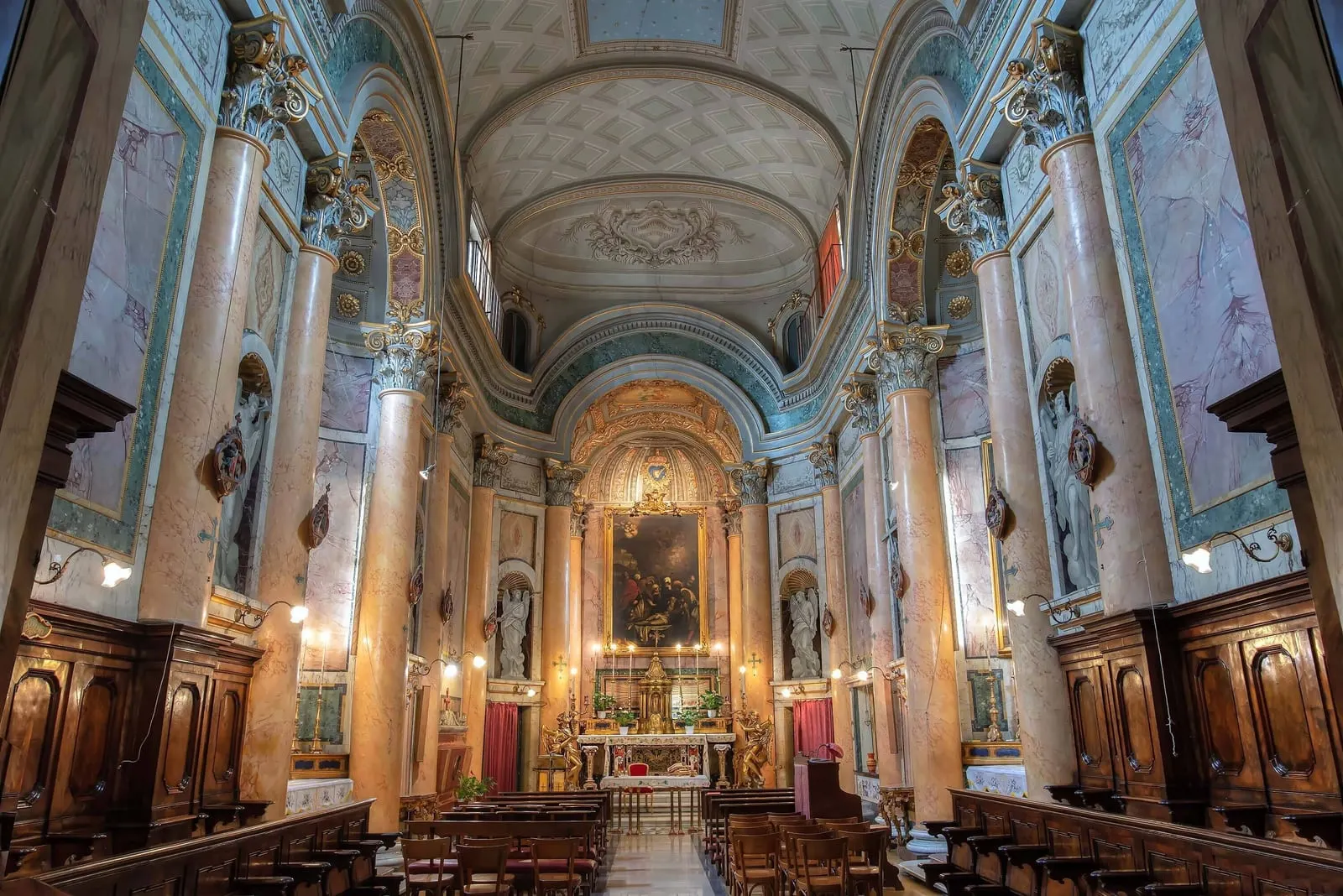 Donna Camilla Savelli: The convent church