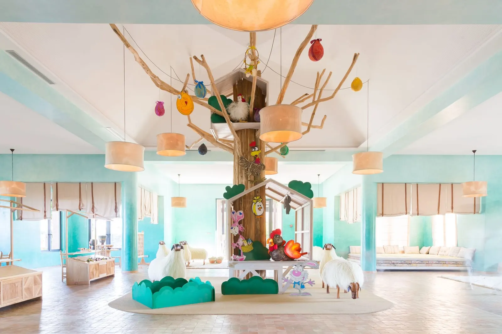 Fairmont Royal Palm Marrakech: The Kids' Club and its tree house