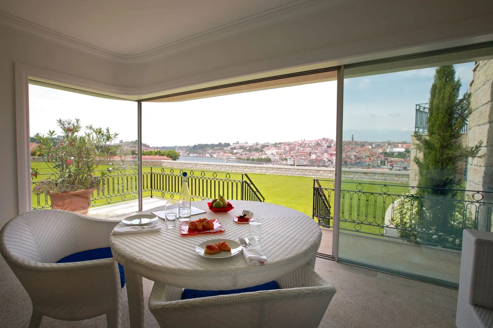 The Yeatman: Breakfast on a private terrace
