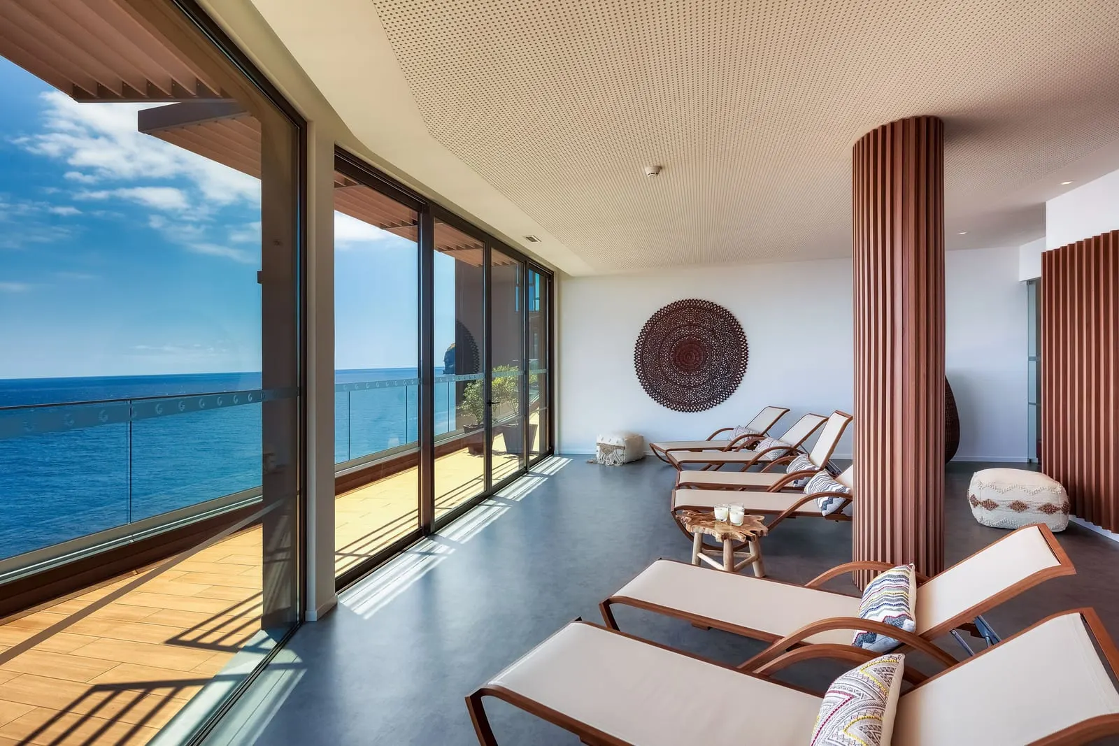 Sentido Galomar: The spa relaxation room facing the sea