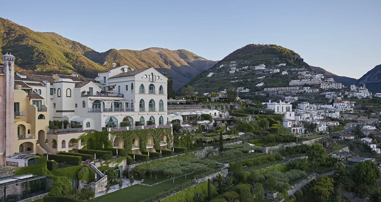 Caruso, A Belmond Hotel: The palazzo and its terraced gardens in Ravello