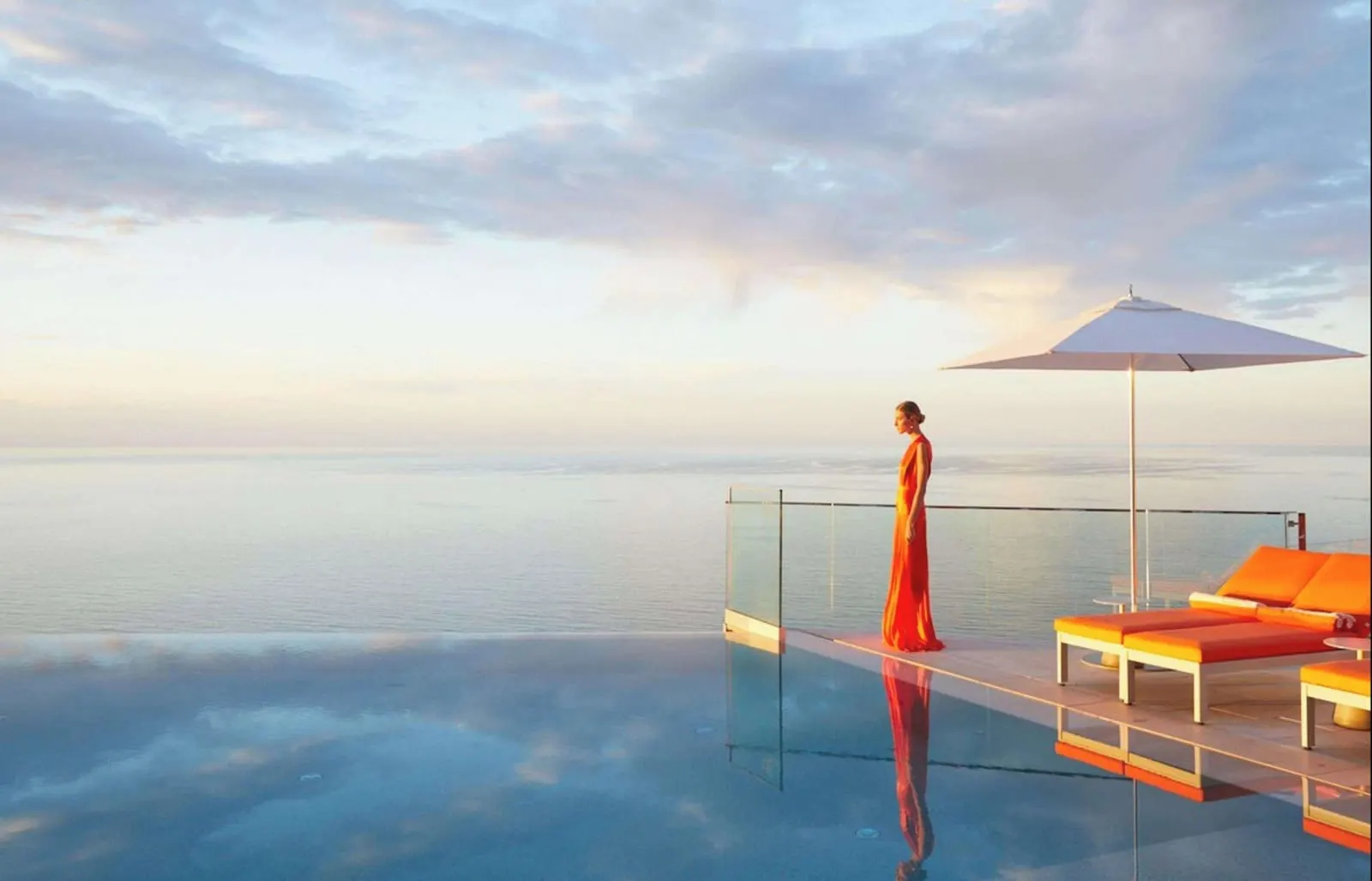 The Maybourne Riviera: The glass balcony