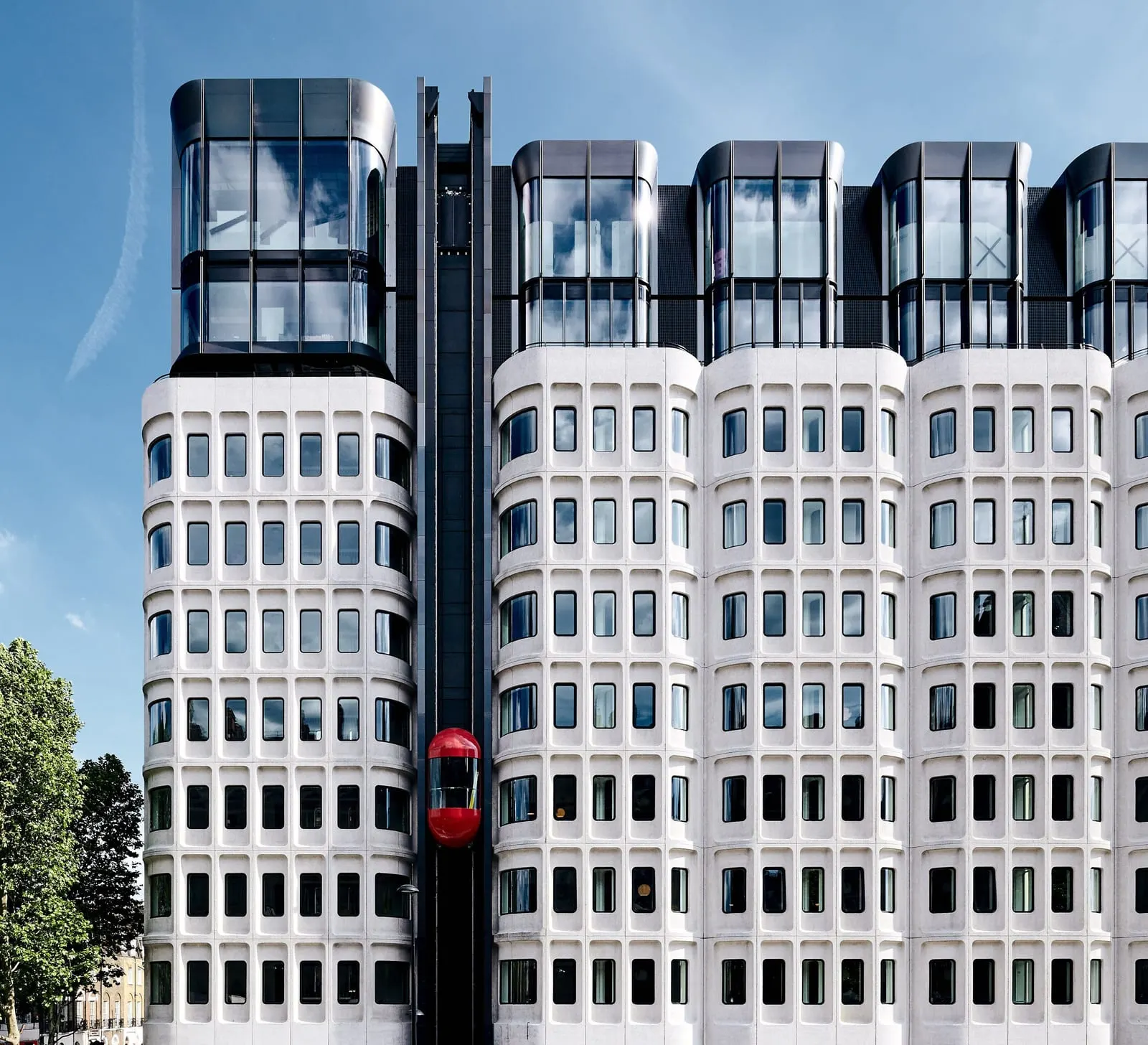 The Standard, London: The 1974 building from the street