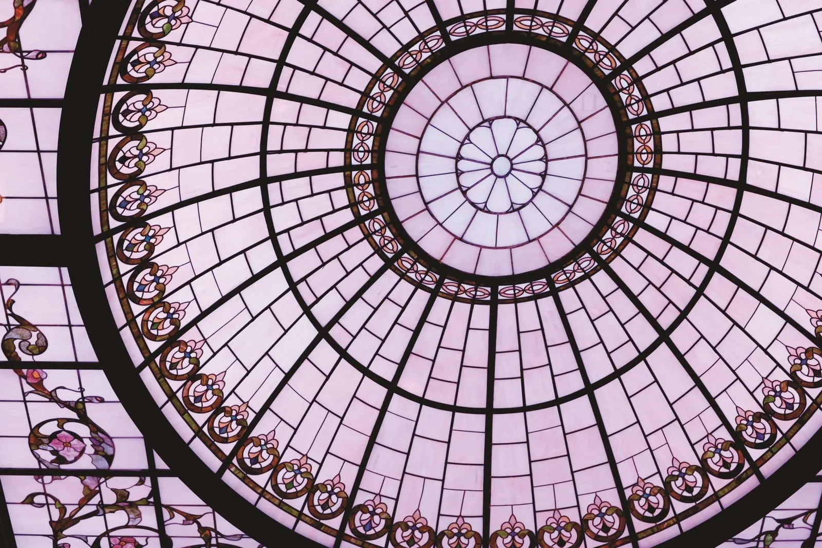 The Plaza: The Palm Court laylight, rebuilt for the 2008 reopening