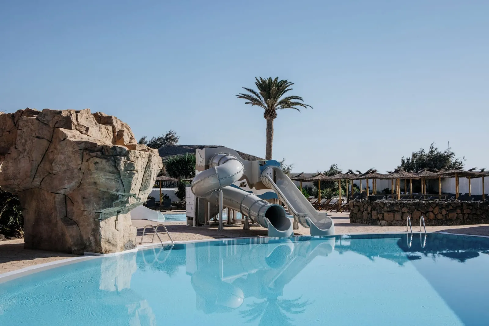 Paradisus by Meliá Fuerteventura: The children's pool with its slides