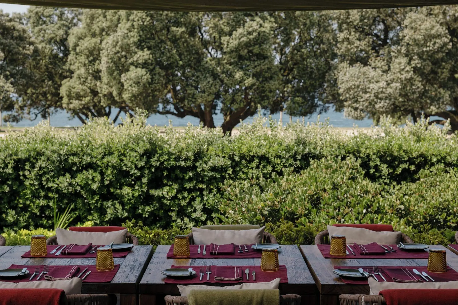 Vila Foz Hotel & Spa: Dinner in the garden