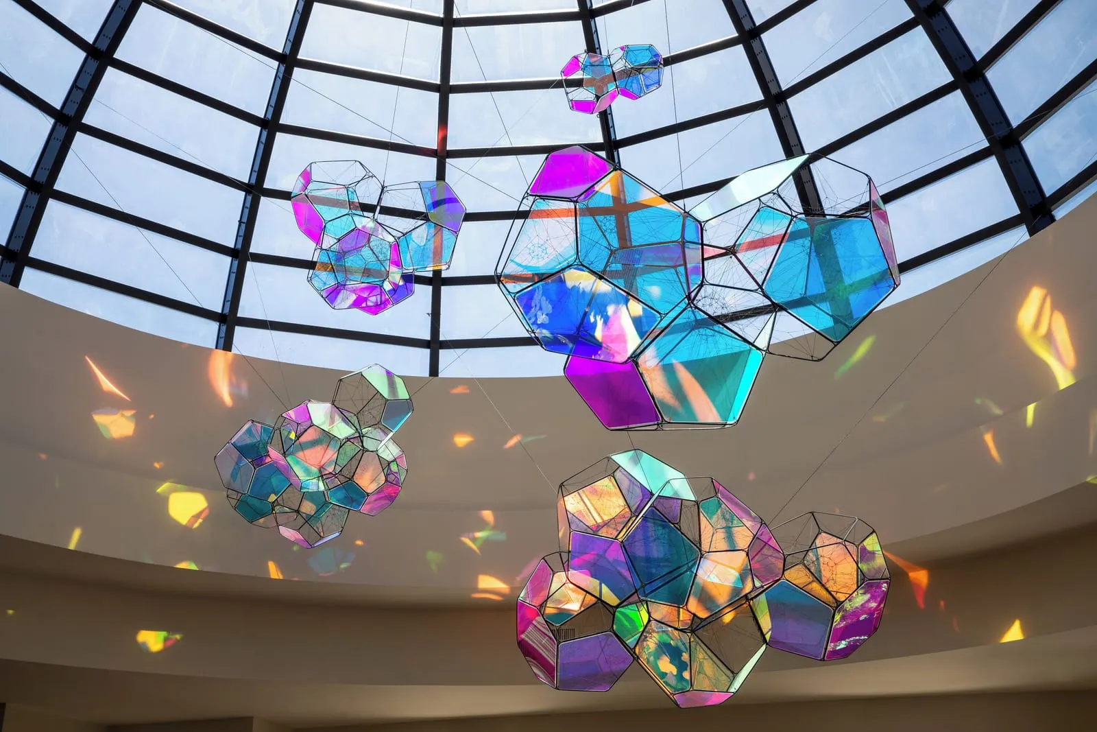 The Alfond Inn: Tomás Saraceno's Cloud Cities under the conservatory's glass dome