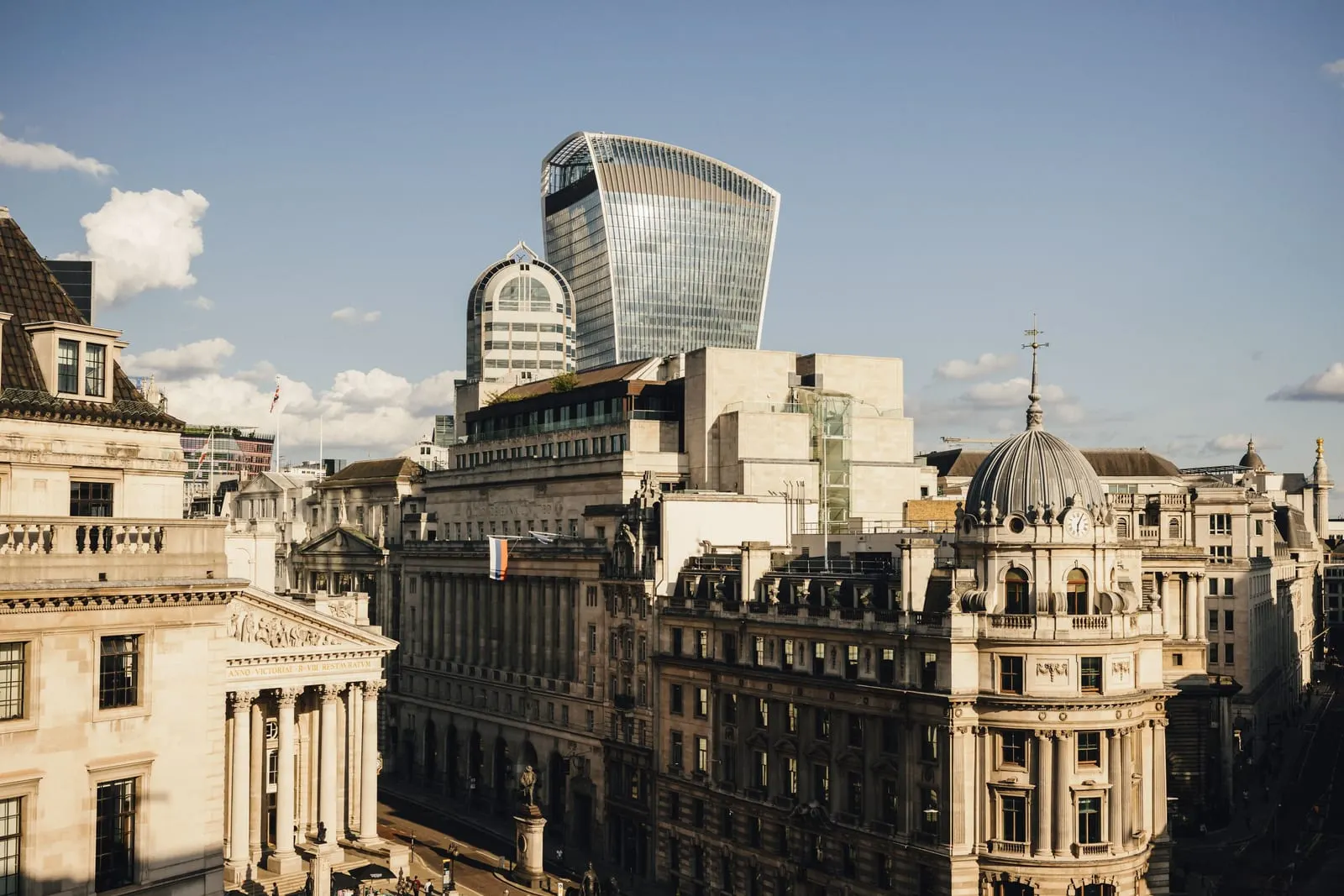 The Ned: The City from the roof