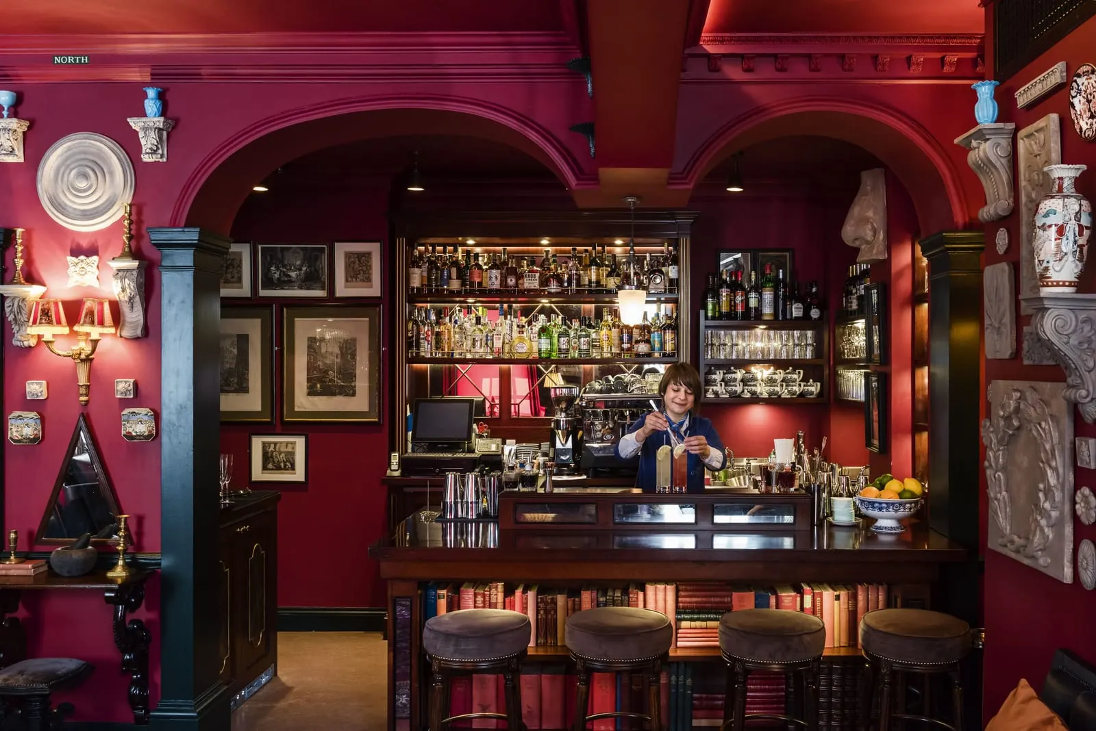 The Zetter Marylebone: Behind the bar
