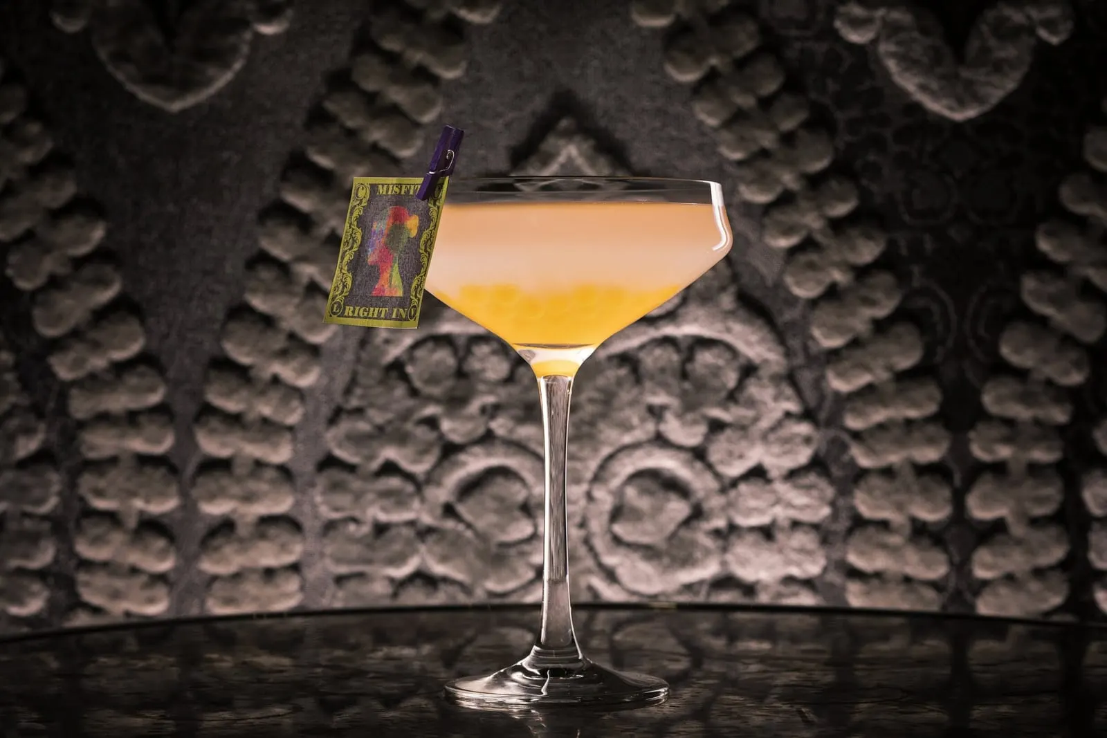 The Cosmopolitan of Las Vegas: A cocktail served in a coupe glass