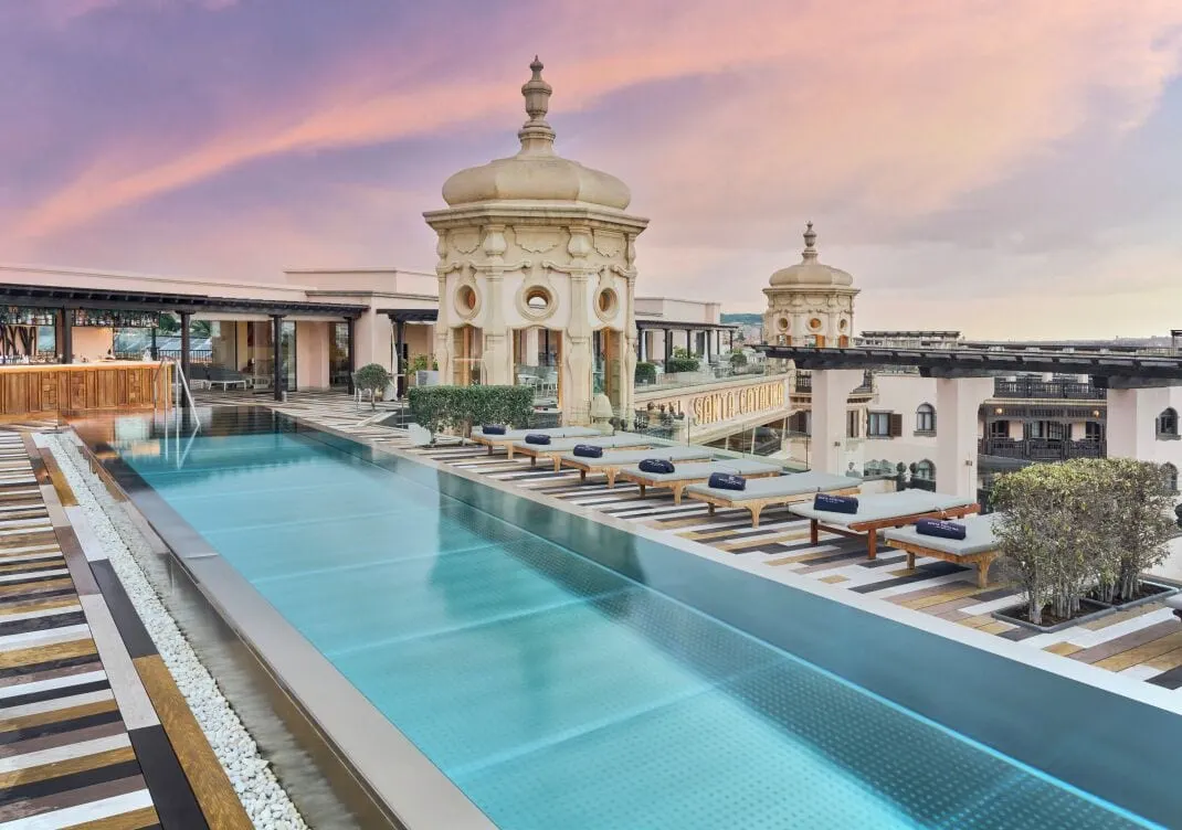Santa Catalina, a Royal Hideaway Hotel: The Alis rooftop pool, for suite guests by day