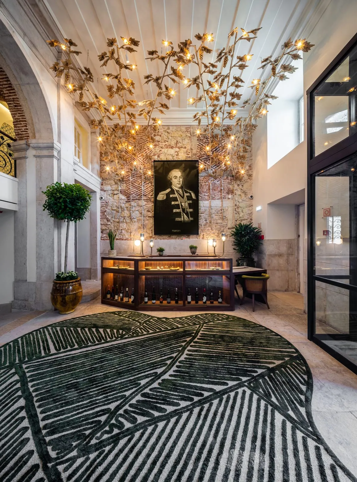 Palácio Ludovice: The lobby