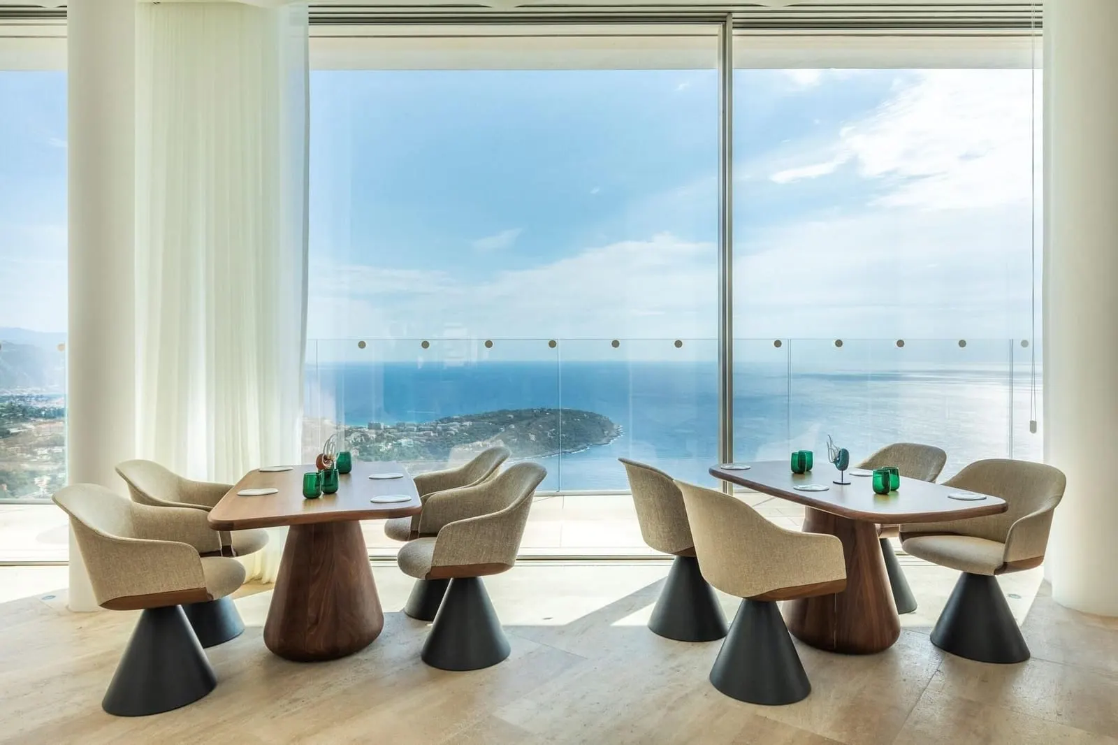 The Maybourne Riviera: Dining with the panorama