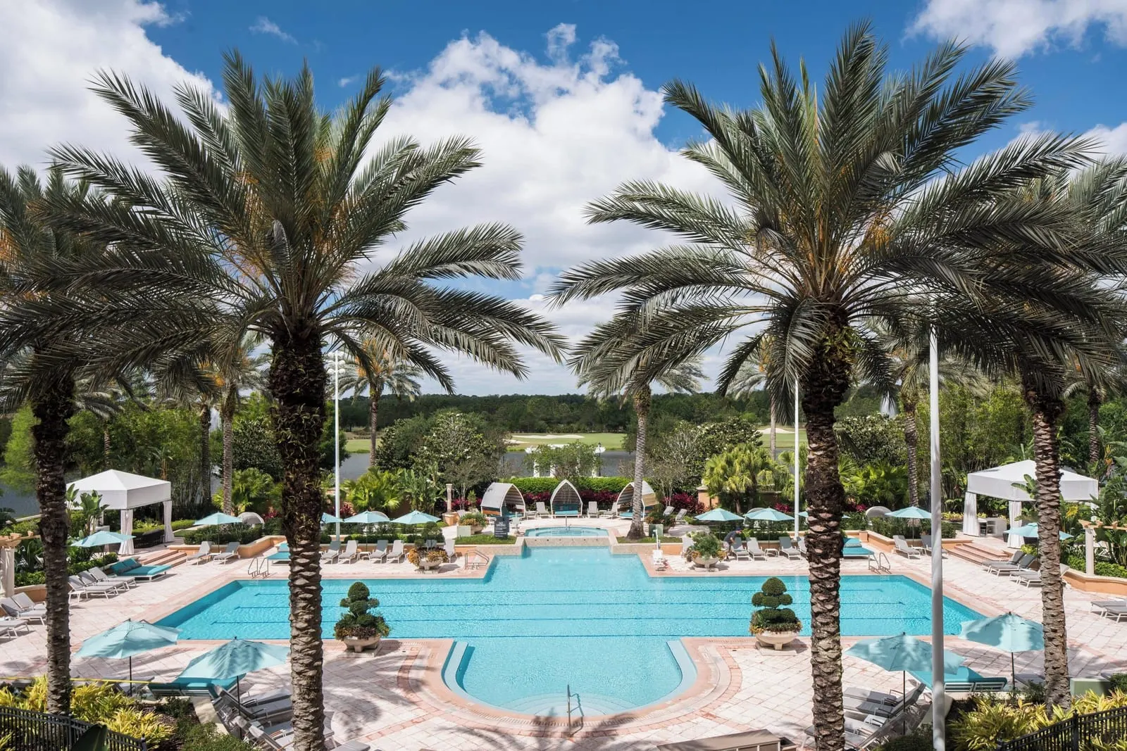 The Ritz-Carlton Orlando, Grande Lakes: The spa's adults-only lap pool