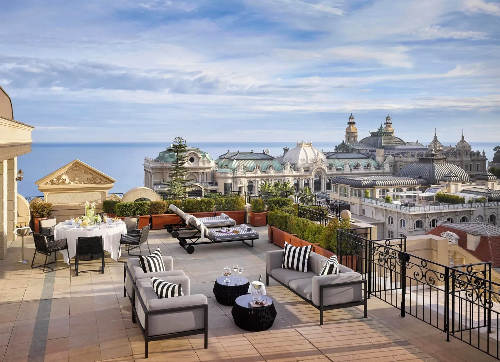 Hôtel Métropole Monte-Carlo: Rooftop terrace facing the Casino
