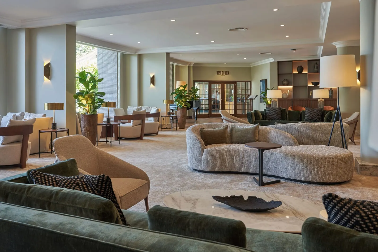 The Cliff Bay: The lobby, refurbished in 2021