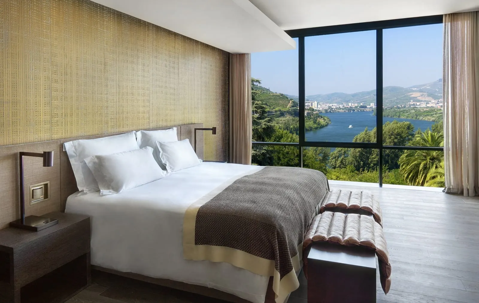 Six Senses Douro Valley: A Quinta room with the river in the window
