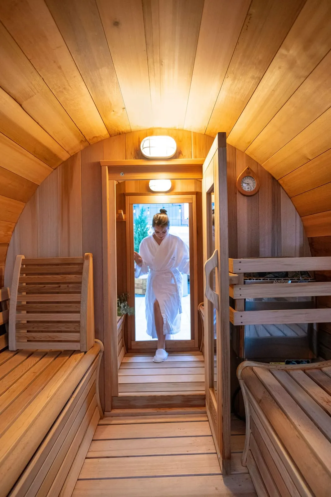 The William Vale: A winter sauna
