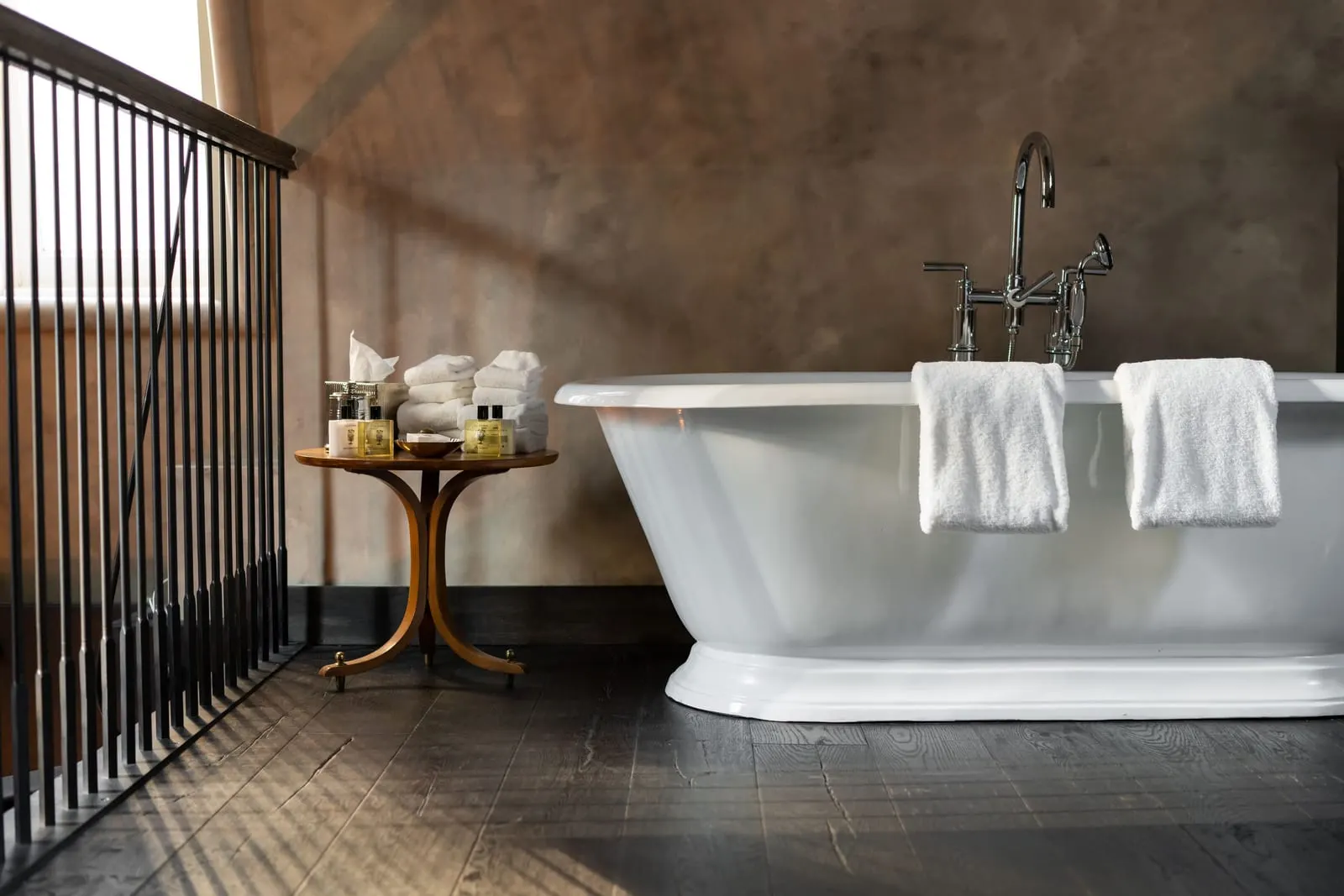 The Beekman, A Thompson Hotel: A freestanding bath