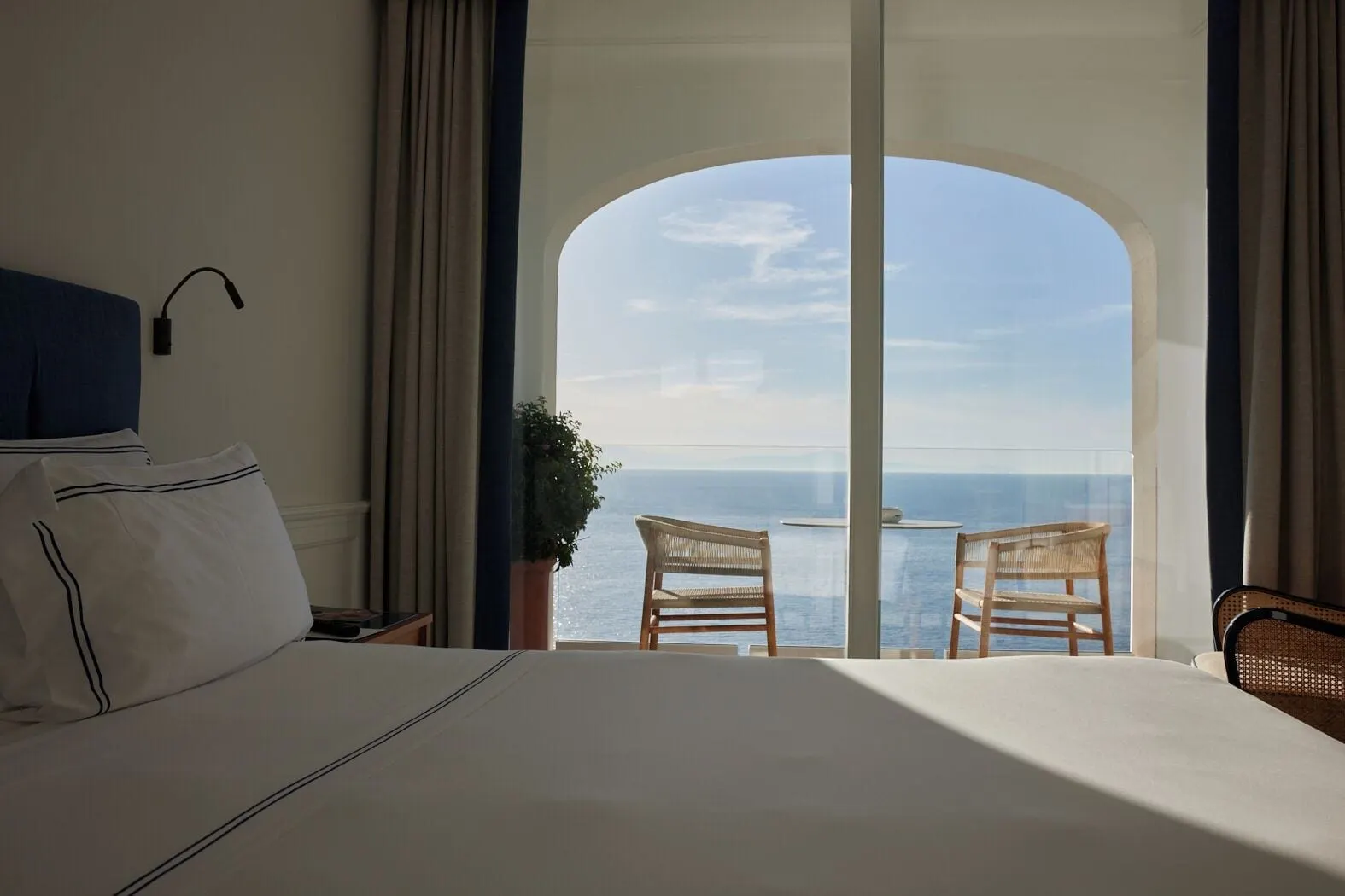 Borgo Santandrea: A Deluxe Sea View room looking out to sea
