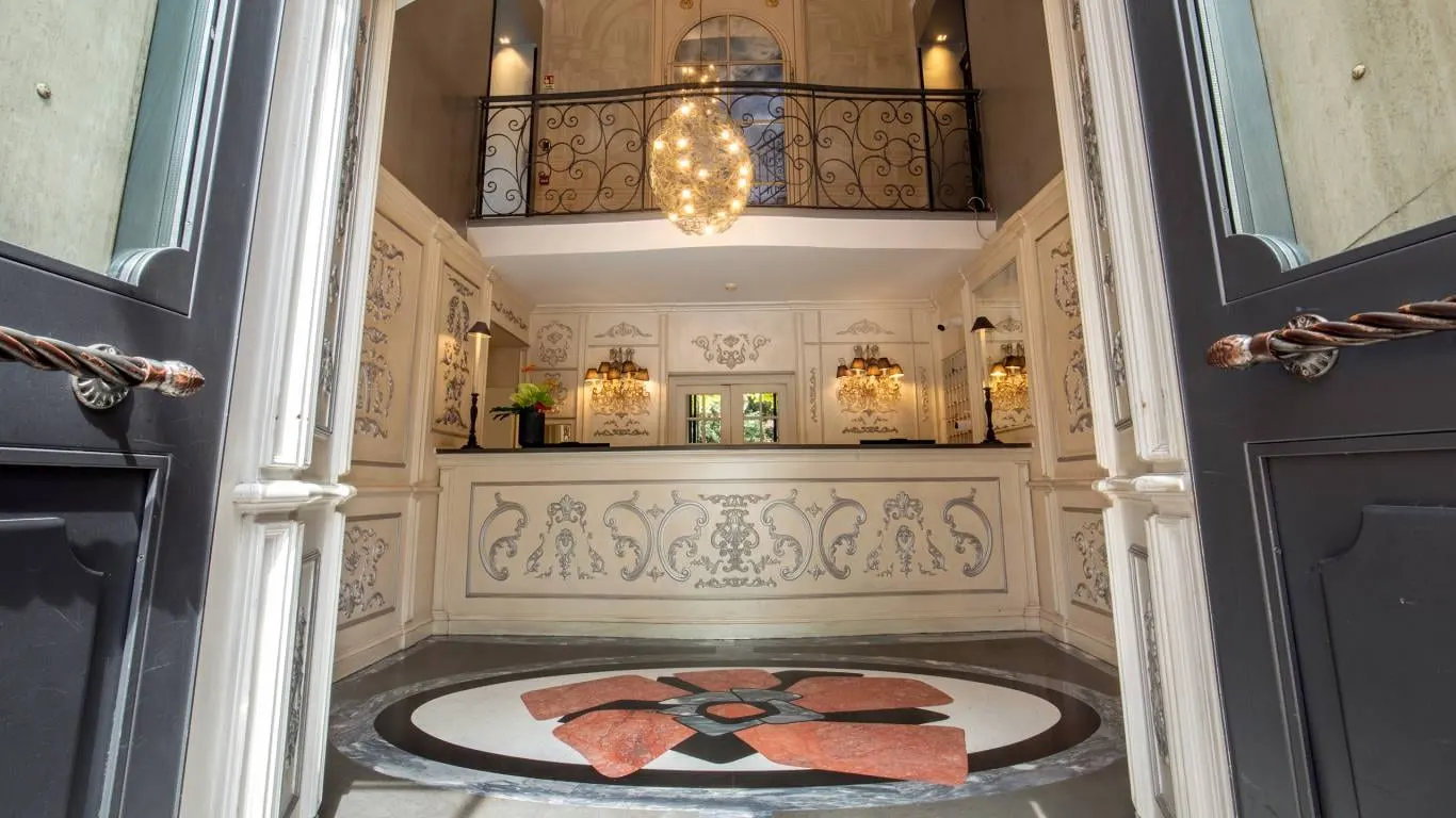 Hotel San Anselmo: The hall