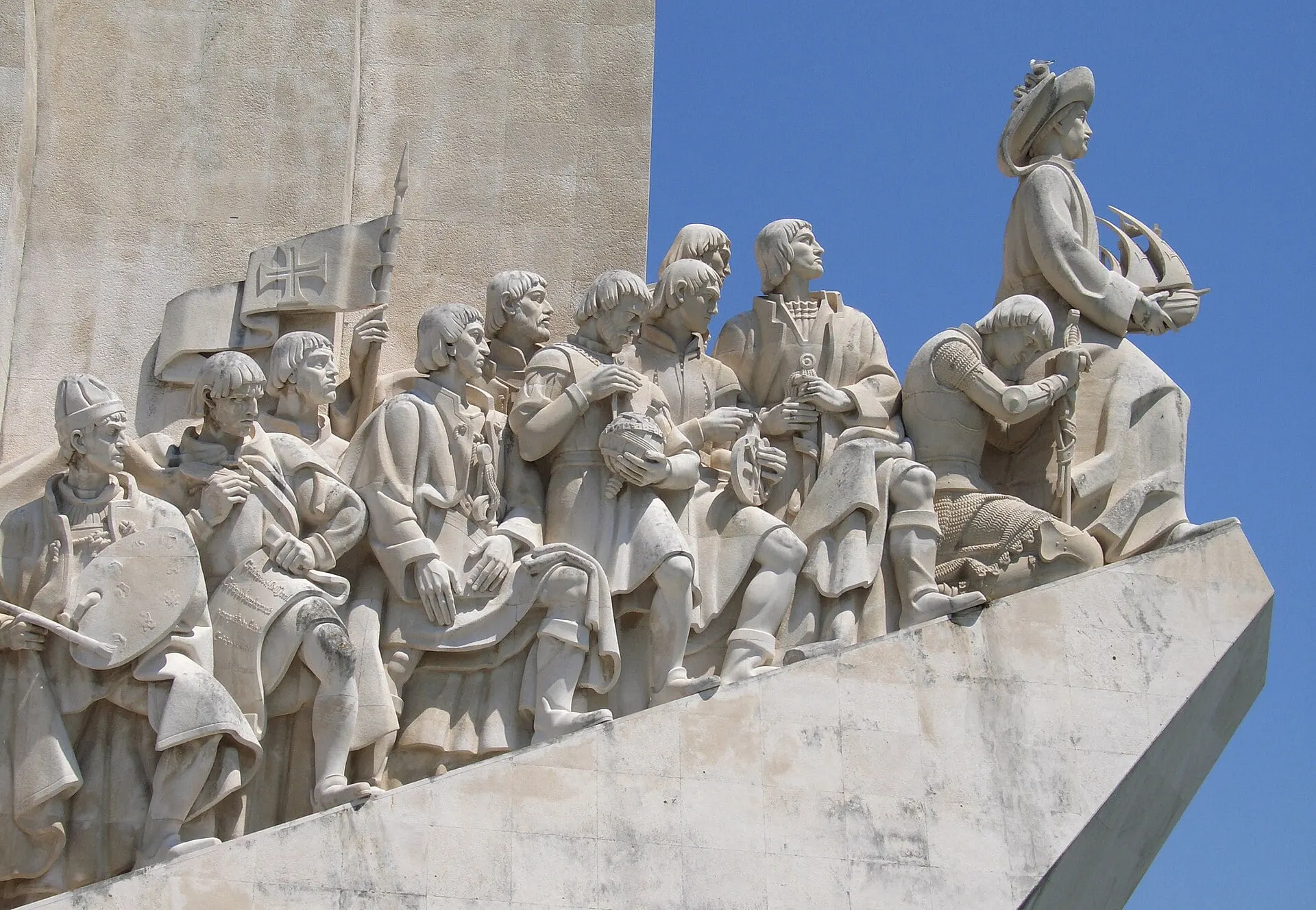 The Padrão dos Descobrimentos on the Belém waterfront, Henry the Navigator at the prow